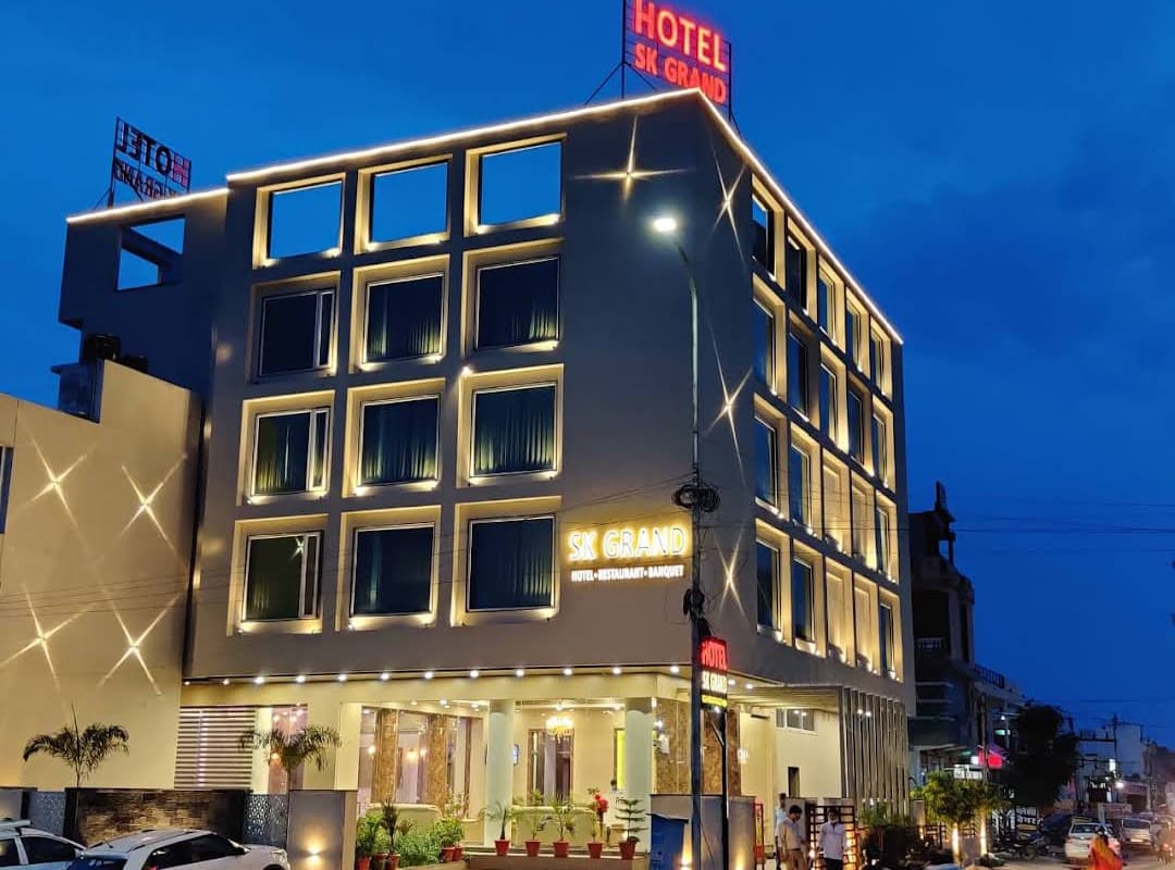Hotel SK Grand Jaipur luxury hotel room showcase and digital experience